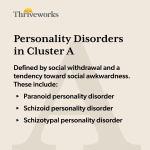 What Are Personality Disorder Clusters? | Thriveworks