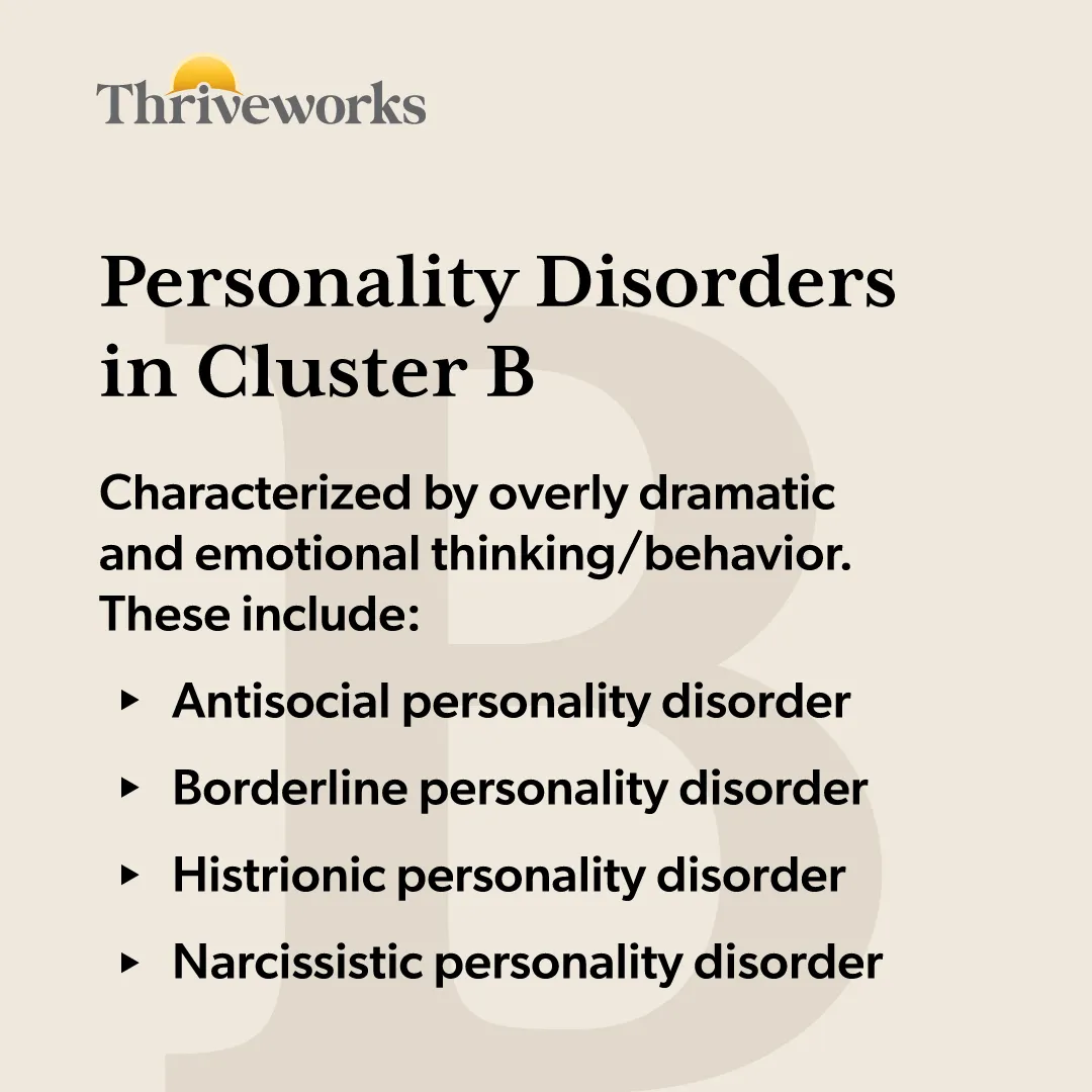 What Are Personality Disorder Clusters? | Thriveworks