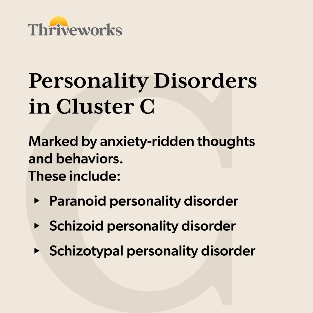 What Are Personality Disorder Clusters? | Thriveworks