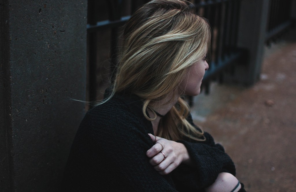 Woman looking away