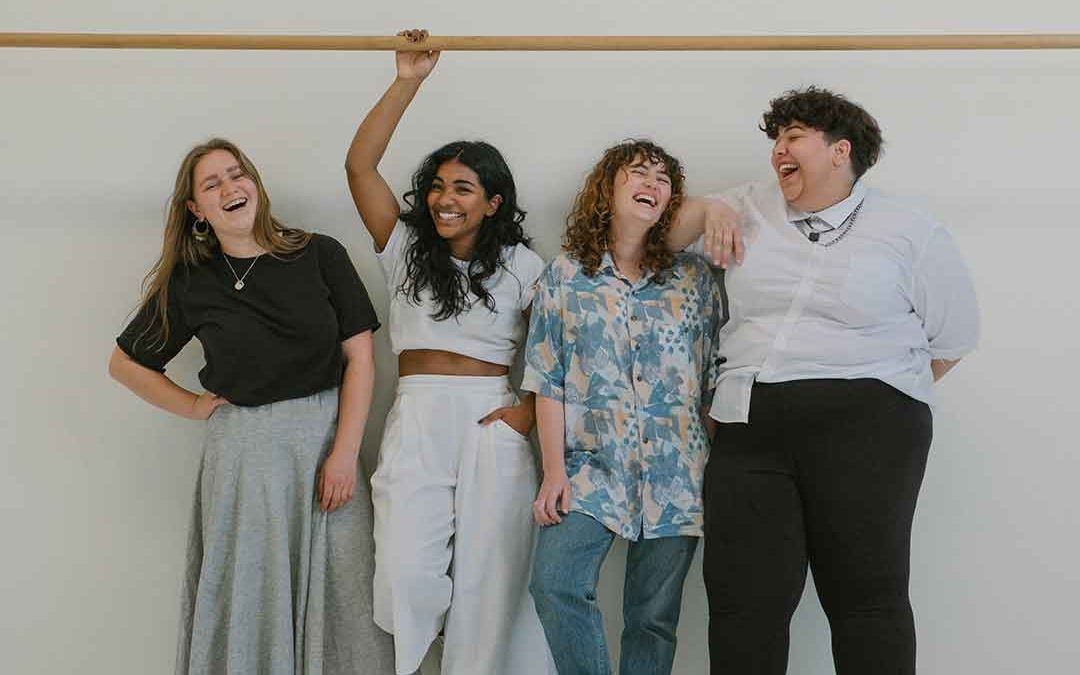 How can women empower one another? Modeling self-acceptance, lending encouragement, and offering support