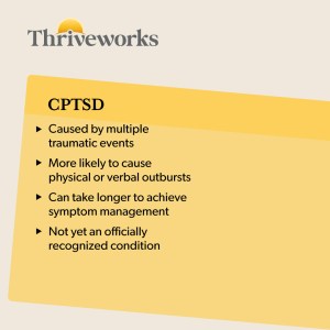 When comparing CPTSD vs. PTSD, the differences lie in the effects of a single traumatic event in contrast to several