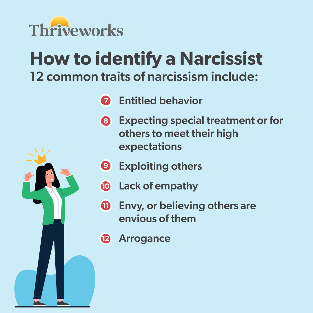 Identifying Narcissistic Traits | Thriveworks