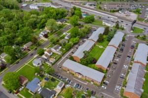 Bensalem viewed from a bird's eye view