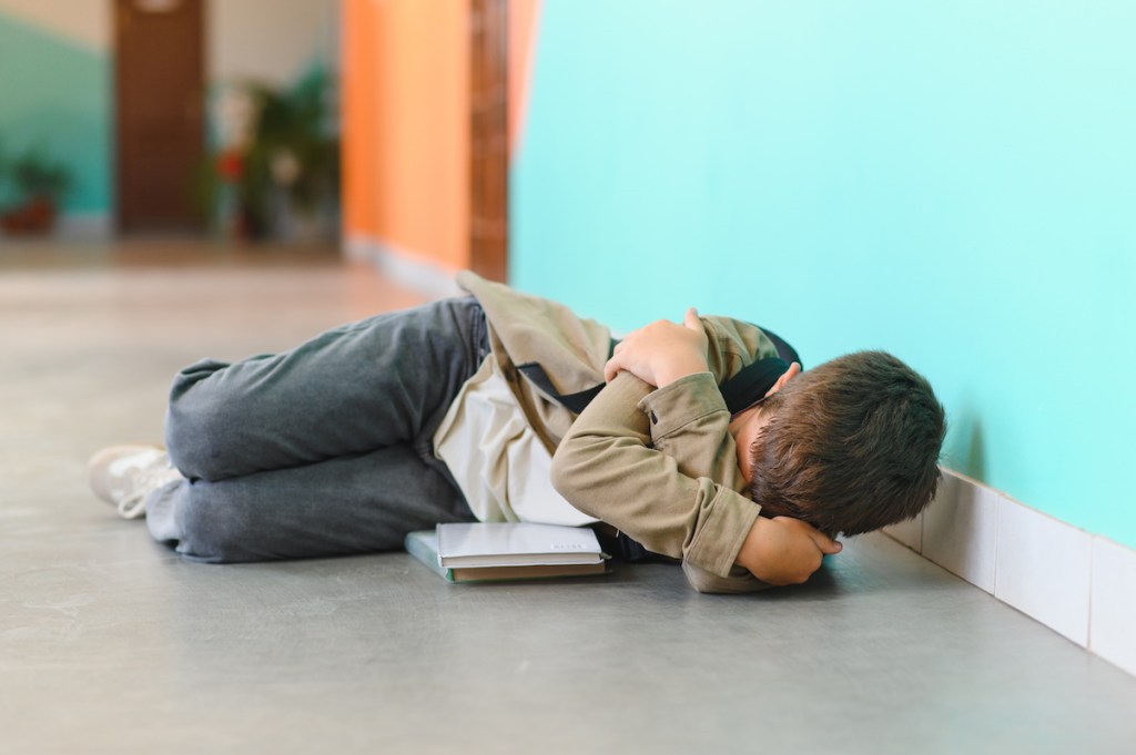 Where is the line between tantrums and DMDD in children?